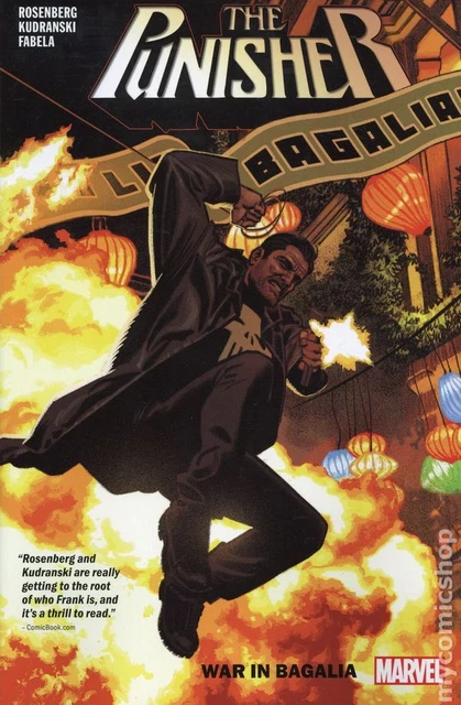 Punisher TPB By Matthew Rosenberg 2-1ST NM 2019 Stock Image