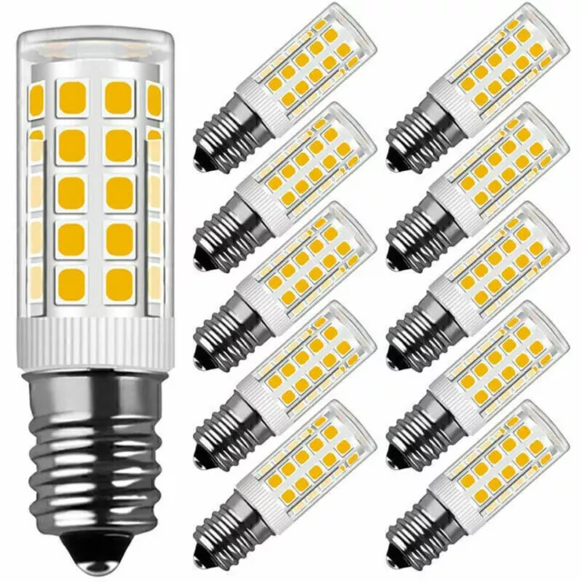 10x E14 Led Birne 3W 5W 7W 2835 führte Halogenersatz Energiesparlampen 220V N8L8