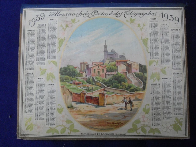 ALMANACH DES POSTES et des Télégraphes 1931 Vintage EUR 4,00 - FR