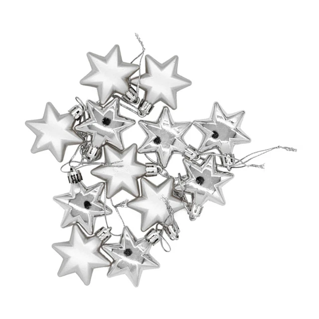 24 Pcs Christmas Tree Baubles Party Supplies Pendant Decorate