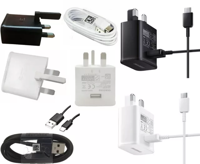 Samsung Fast Charger EP-TA200 OR TYPE C Cable for Galaxy Devices