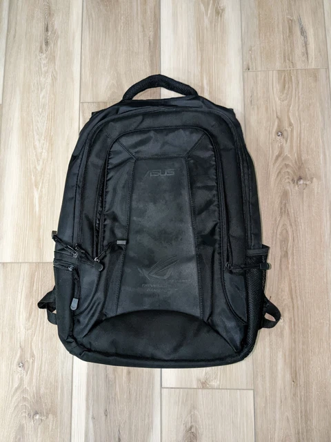 ASUS ROG Republic Of Gamers 17" Black Gaming Backpack. EUC ASUS ROG Republic Of Gamers 17" Black Gaming Backpack. EUC