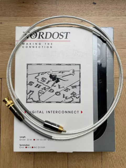 Nordost - Silver Shadow Digital Cable (RCA/BNC, 1.0m) - Music Direct