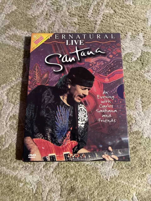 Santana - Supernatural Live (DVD, 2001) NTSC ALL REGIONS