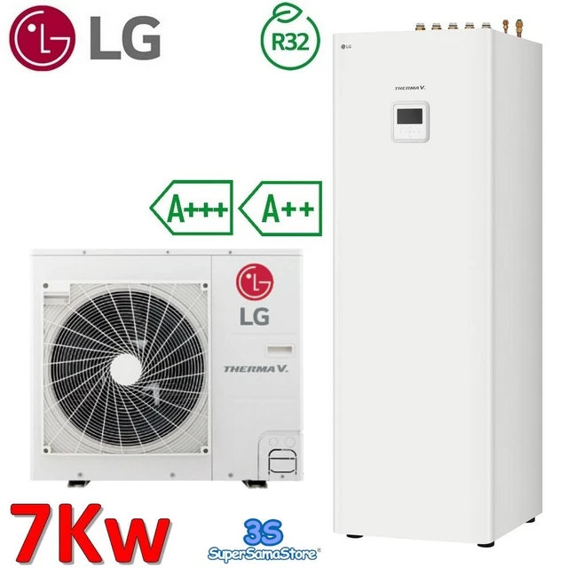 3S Pompa Di Calore Aria Acqua 7.0 Kw Lg Therma V Split - Accumulo Acs Integrato