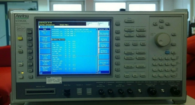 Anritsu MT8820C Radio Communication Analyzer, GELADEN MIT OPTIONEN!