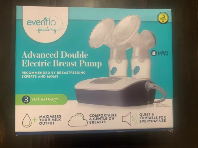 Evenflo Feeding Advanced Double Electric Breast Pump Model 2951 BRAND NEW SEALED