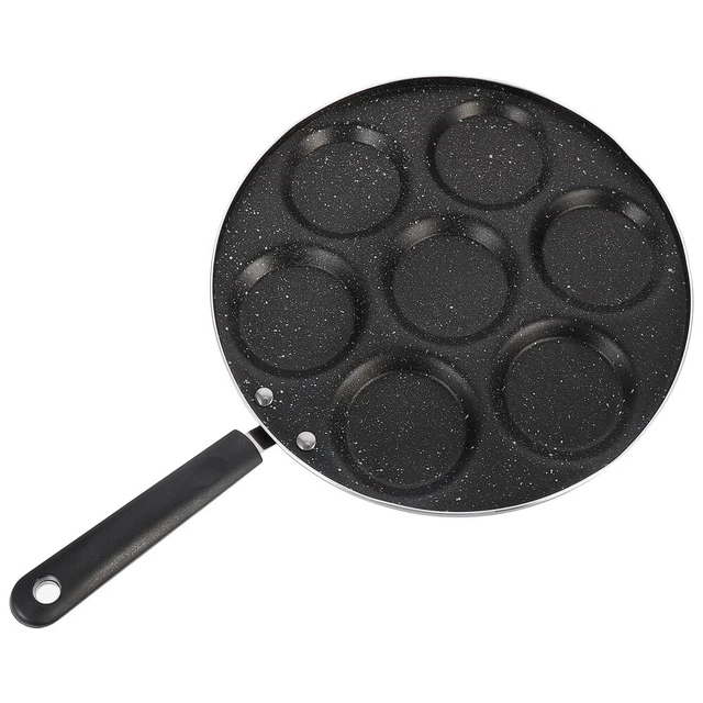 Aleación de aluminio con sartenes de huevos fritos multifuncional 7 compartimentos TORTILLA