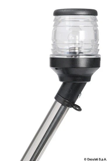 Barre 360° 60 CM En Essieu Phare Noir Marque Osculati 11.140.20