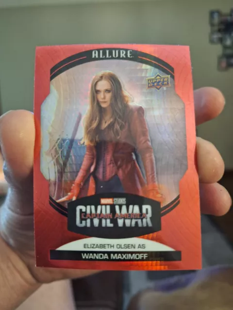 UpperDeck marvel Elizabeth Olsen ワンダ サイン 【SALE開催中