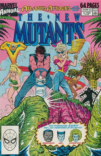 New Mutants, The Annual #5 FN; Marvel | Rob Liefeld - we combine shipping