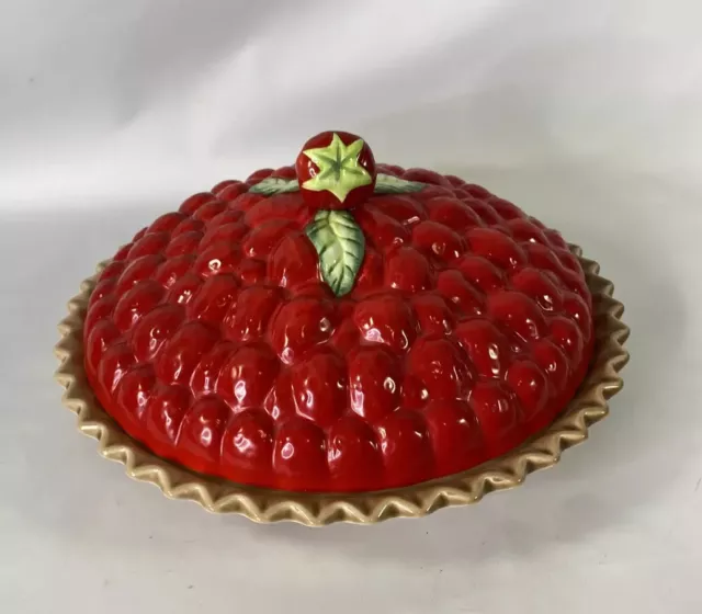 Strawberry Pie Dish with Recipe by Universal Trumps Corp– Ours to