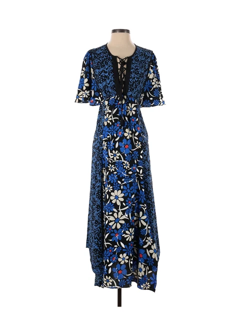 Walter Baker Women Blue Casual Dress 4