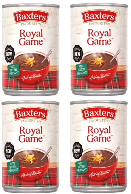 Baxters Royal Game Soup Favourites 400g  PACK OF 4