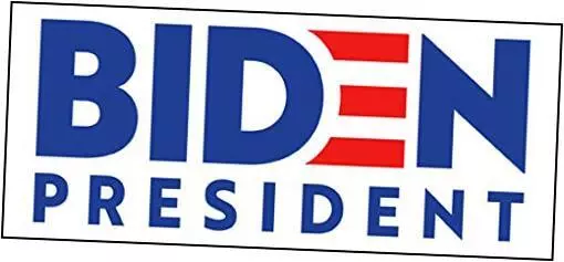 White Bumper Sticker (Political Decal Support Joe Vinyl 46th (3 Biden President