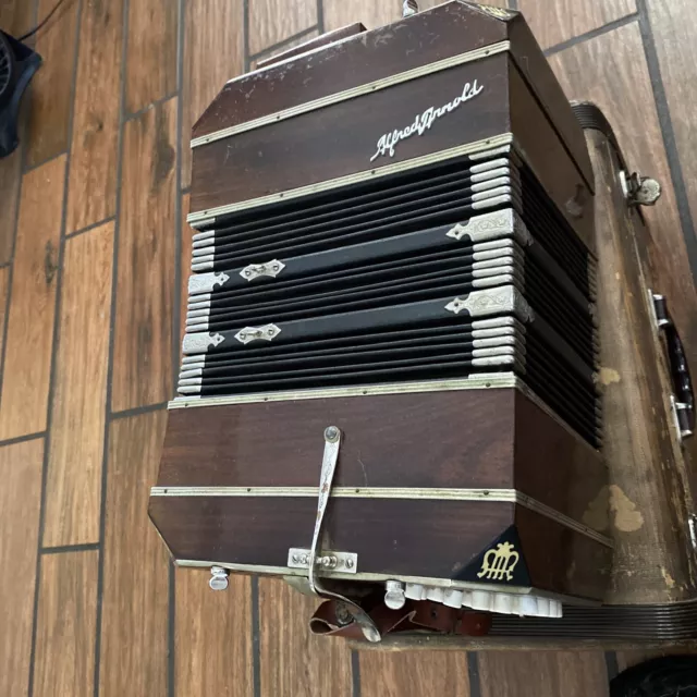 Alfred Arnold Bandoneon Made In Argentina Early 1900’s Excellent Condition