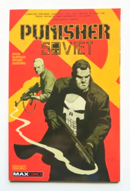 Punisher Soviet Max Comics Marvel Graphic Novel Comic Book