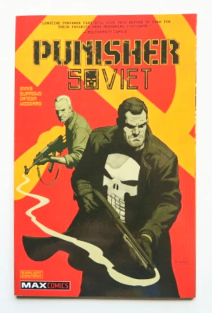 Punisher Soviet Max Comics Marvel Graphic Novel Comic Book