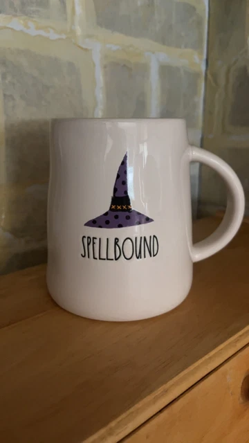 Rae dunn spellbound coffee mug With Witches Hat & Legs Ceramic