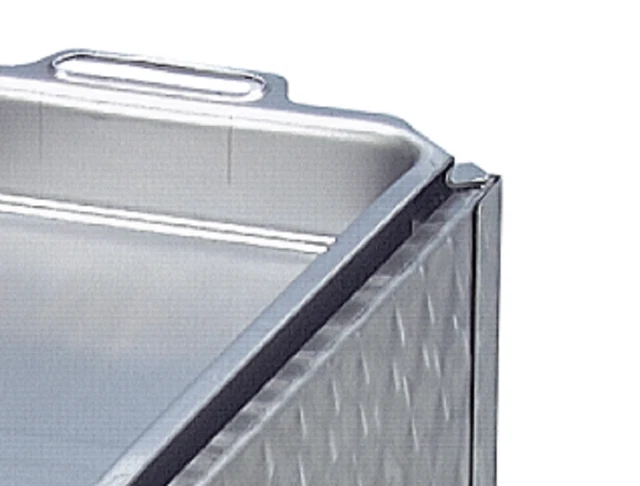 Edelstahl Grill Gasgrill 1 flammig mit Pfanne H: 6 cm 34 x 53 x 27 Partygrill 3