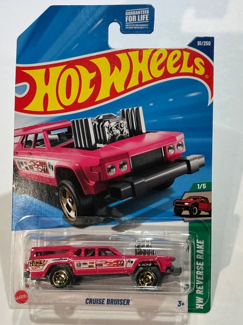 2025 🔥 HOT Wheels 🛞 Cruise Bruiser , 1/5 Hw Reverse Race, 91/250 $4.15 ...