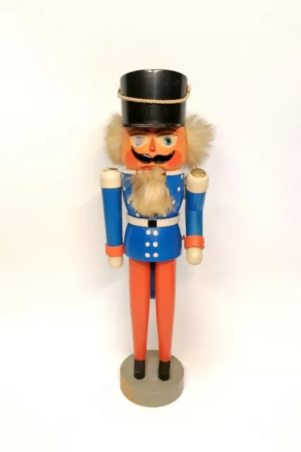 Nussknacker  Holz Soldat Nußknacker Wachsoldat Figur ca 27cm #5174