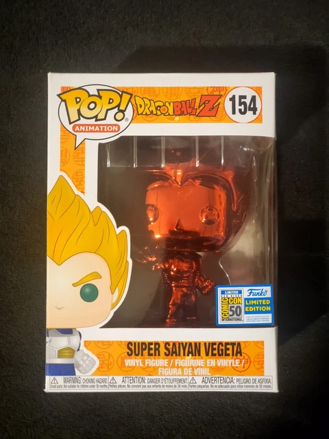 Super Saiyan Vegeta 154 Funko POP Figure Dragon Ball Z Exclusive SDCC