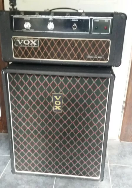 Vox Foundation Bass Amplifier and 18" Speaker Cabinet (1960s)