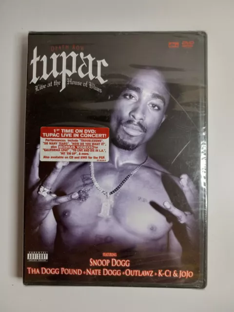 Tupac - Live at the House of Blues (DVD, 2005) Snoop Dogg - SEALED