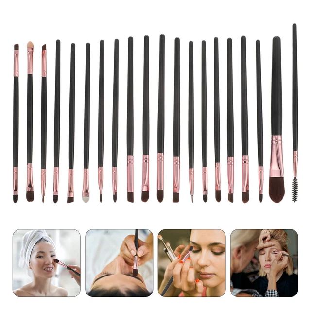 20Pcs Multifonction Sourcil Brosses Maquillage Brosses