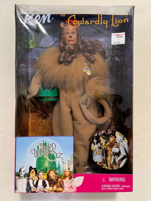 1999 Ken As The Cowardly Lion Wizard of Oz