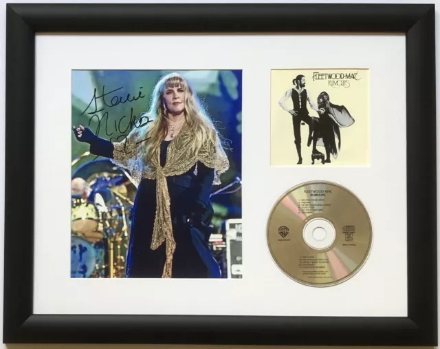 Stevie Nicks / Fleetwood Mac / Signed Photo / Autograph / Framed / COA