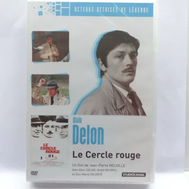 DVD NEUF Scellé Acteurs actrices de légende ALAIN DELON Le cercle rouge