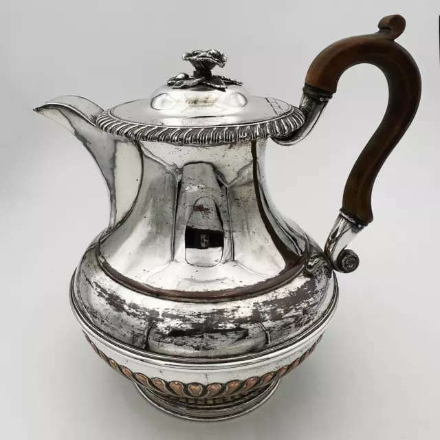 COFFEE POT / JUG OLD SHEFFIELD PLATE GEORGE III c1815