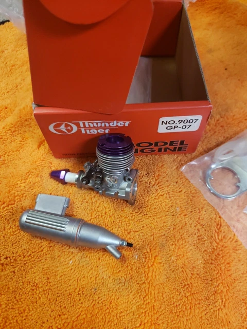 Thunder Tiger NO.9007　GP-07　R/C THUNDER TIGER No. 9007 GP-07 RC GLOW ENGINE .07 NEVER