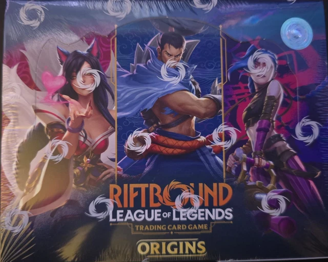 Riftbound League Of Legends TCG Origins Booster Box – English, Factory Sealed