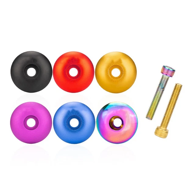 Jeu De Direction DK Bicycles MPH Pour BMX - 1 1/8", Roulements Scellés, Capuchon Doré, Occasion