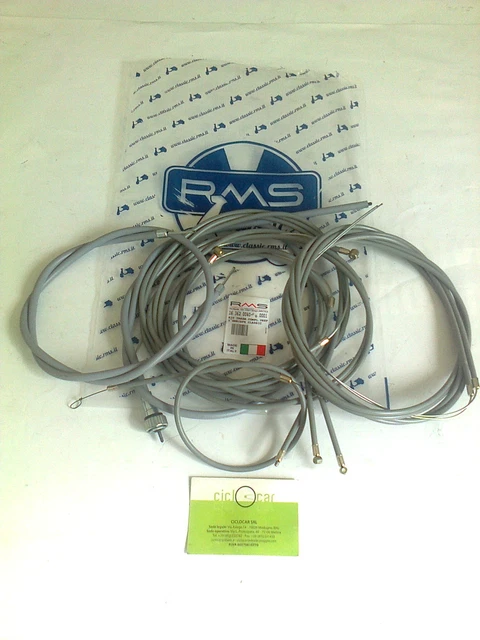 Kit Câbles Gaine SIP Performance Pour Vespa Sprint VLB 150 (1965-1974) - Neuf Italie