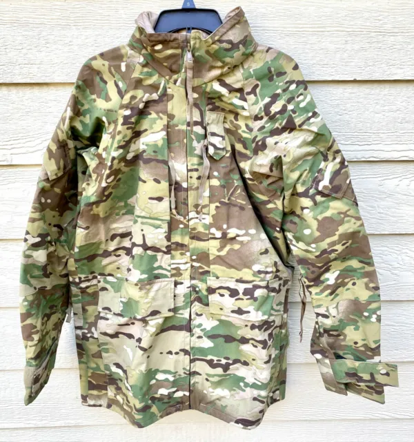 Us Army Issue Apec Gen II Gore Tex Multicam Cold/Wet Weather Parka - Small Long