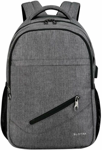 Sac à dos pour ordinateur portable SLOTRA 15' sac de voyage d'affaires léger voiture scolaire décontractée 2