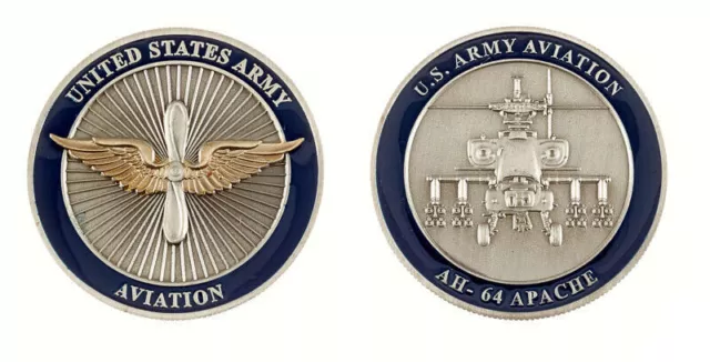 US Army Aviation Apache Coin