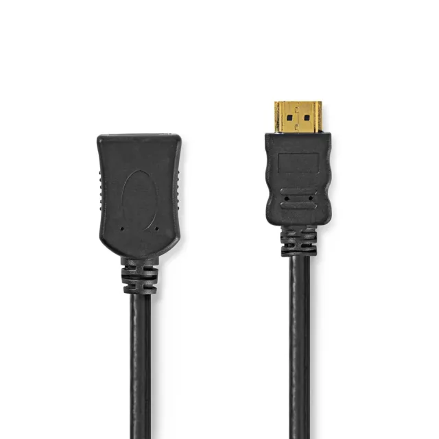 HDMI Verlängerung 4K UHD Ethernet 1m 2m 3m 5m Kabel Verlängerungskabel Adapter