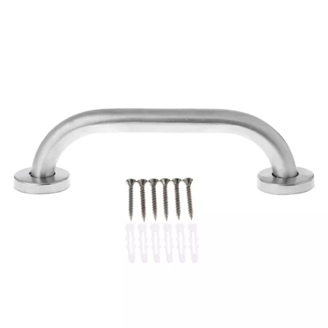 Stainless Steel Bathroom Shower Support Wall Grab Safety Handle Towels Rail