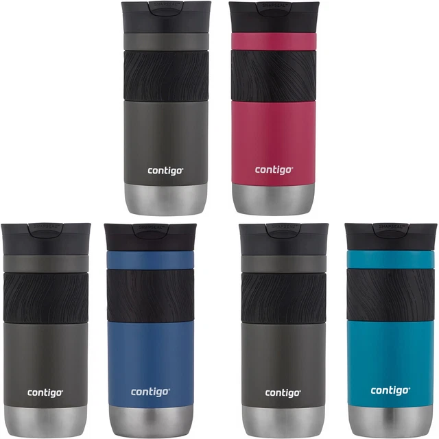 Contigo 16 oz. Byron 2.0 SnapSeal Insulated Stainless Steel Travel Mug 2-Pack
