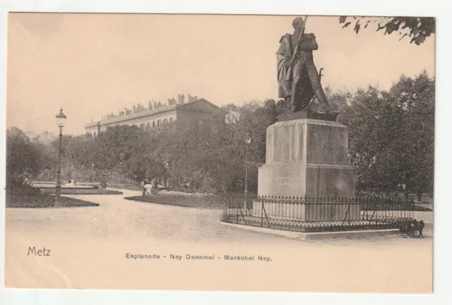 METZ - Moselle - CPA 57 - NELS Series 104 137 Publisher - Esplanade - Marechal Ney