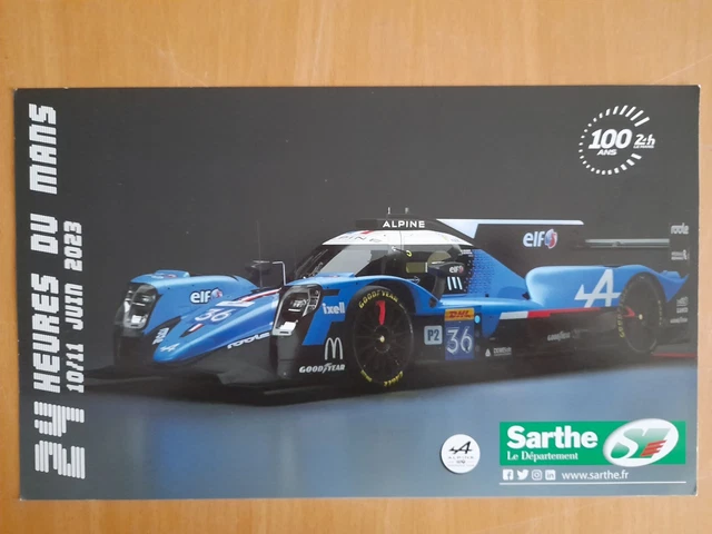 Lot De Cartes Postales 24 Heures Du Mans 2023 - Différentes Vues - Collection