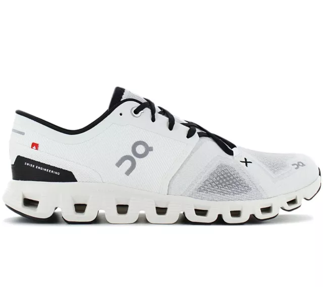 ON Running Cloud X 3 Herren Laufschuhe Weiß 60.98706 5 Sport Freizeit Schuhe NEU