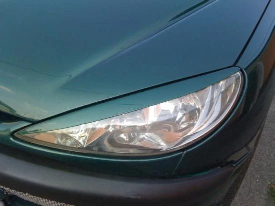 Jeu De Casquettes De Phares ABS Pour Peugeot 405 (1987-1996) - Neuf D'origine