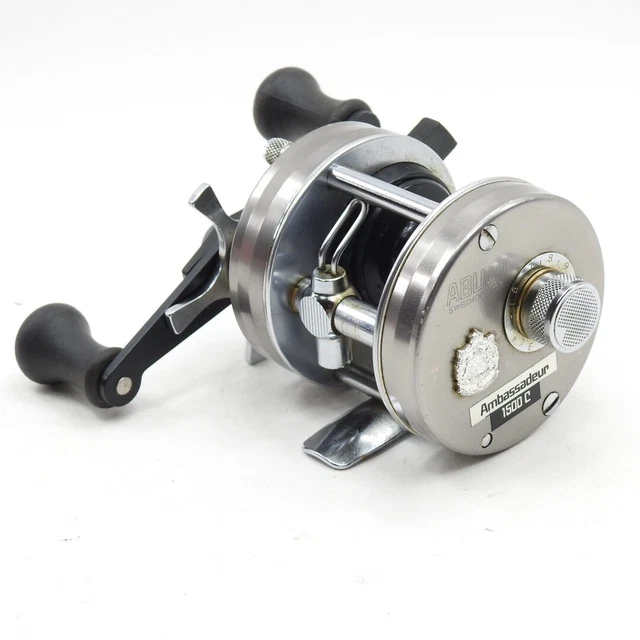 ABU GARCIA AMBASSADEUR 1500C Fishing Reel. Made in Sweden. $408.51