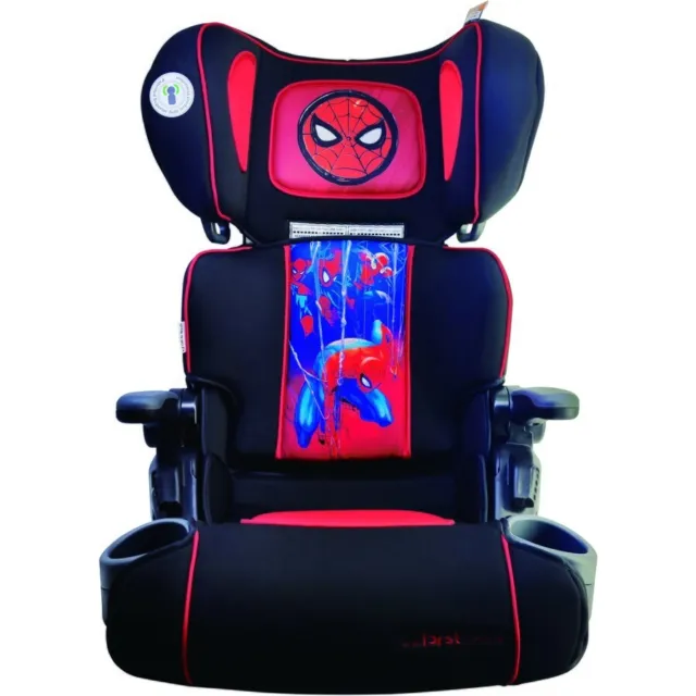 Spiderman Spider Man Ultra Plus Folding Booster Car Seat Aust. Safety Standard